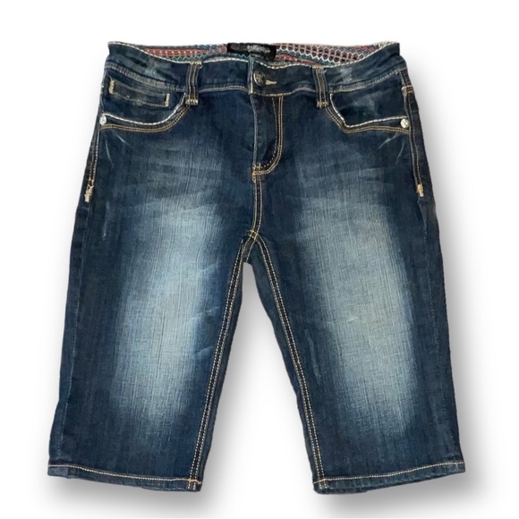 Cello Decorated Capri Jeans Size 13 - Picture 2 of 5